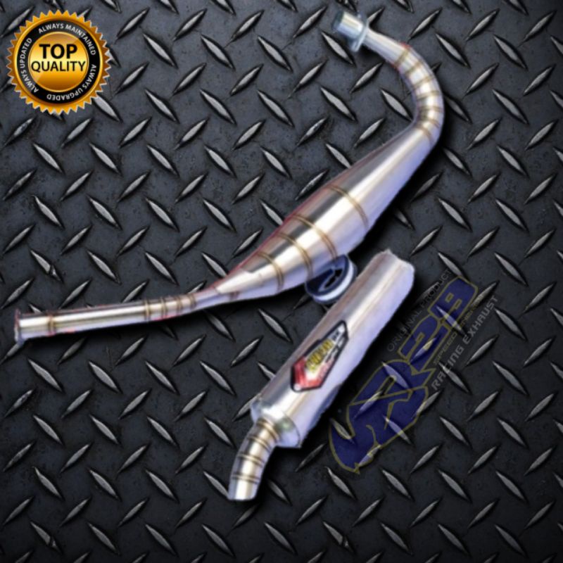KNALPOT YAMAHA 125ZR 125Z STAINLESS