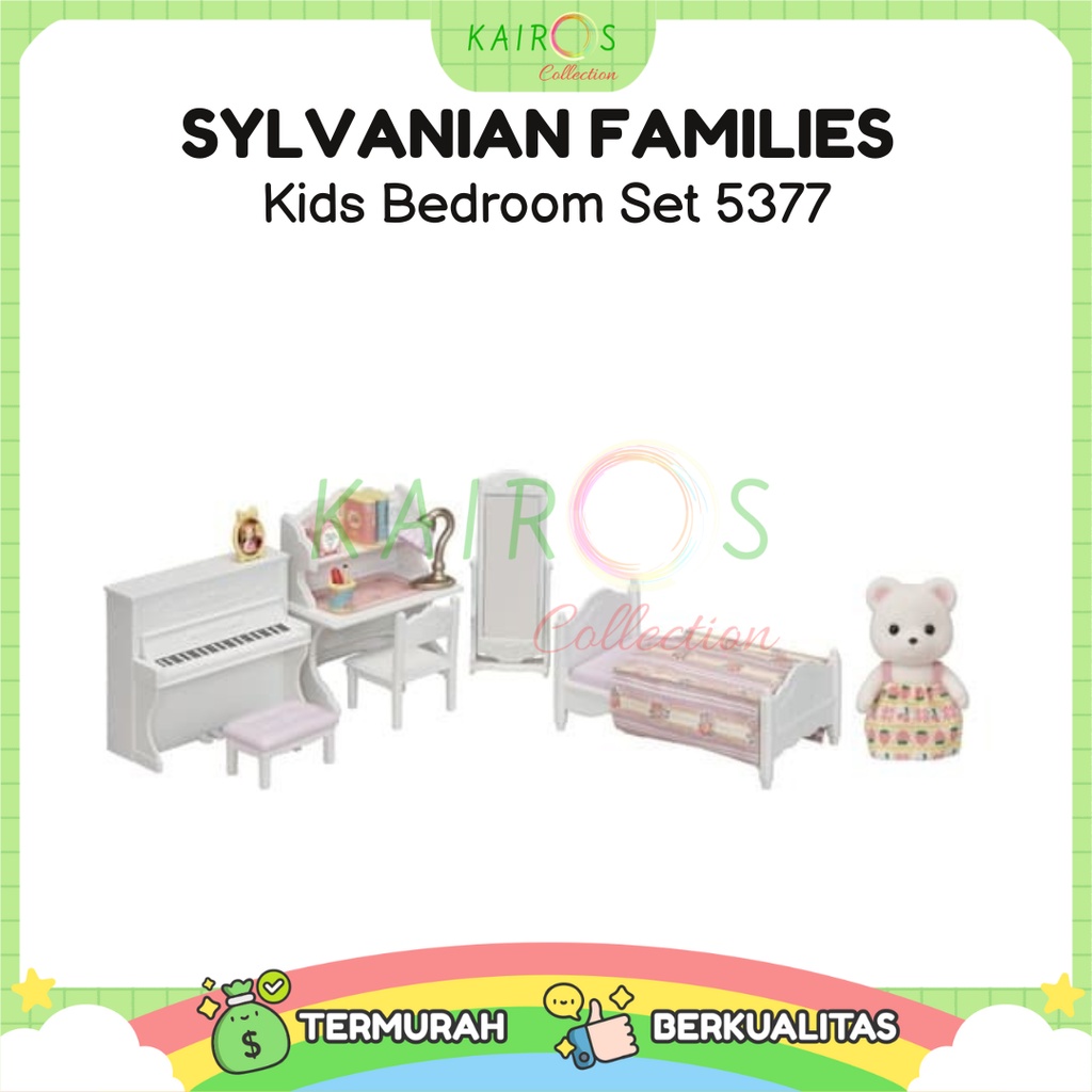 Sylvanian Families Kids Bedroom Set 5377