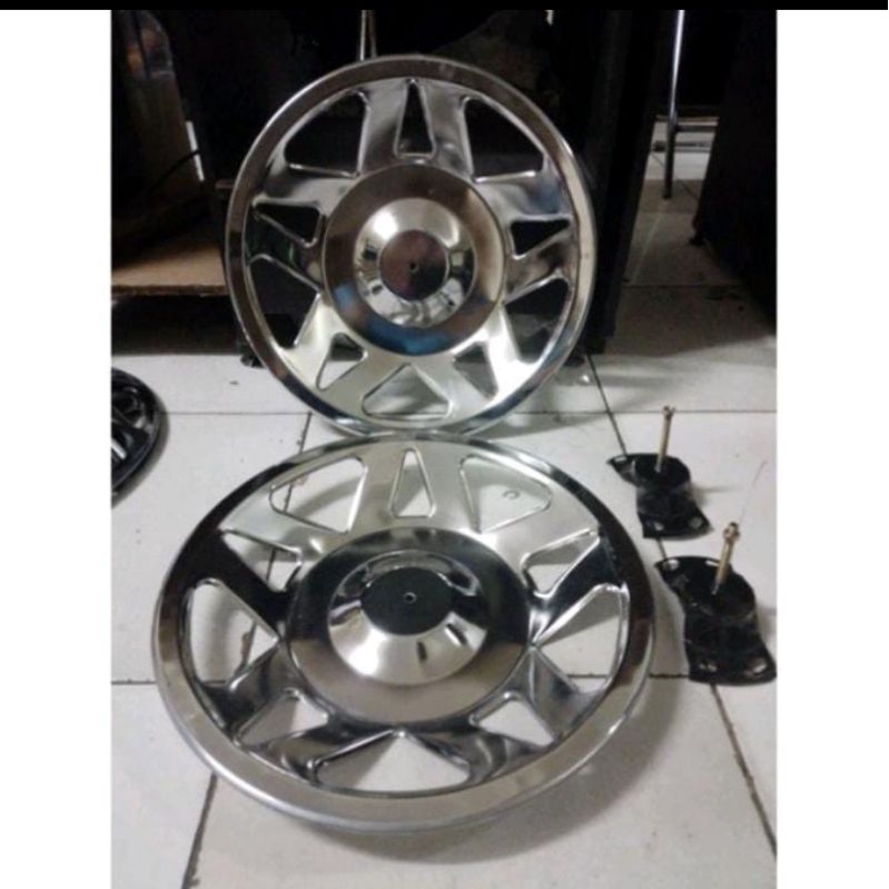 Weldop Truck Ring 16 Belakang MOTIF BINTANG/SEGITIGA (2pcs)