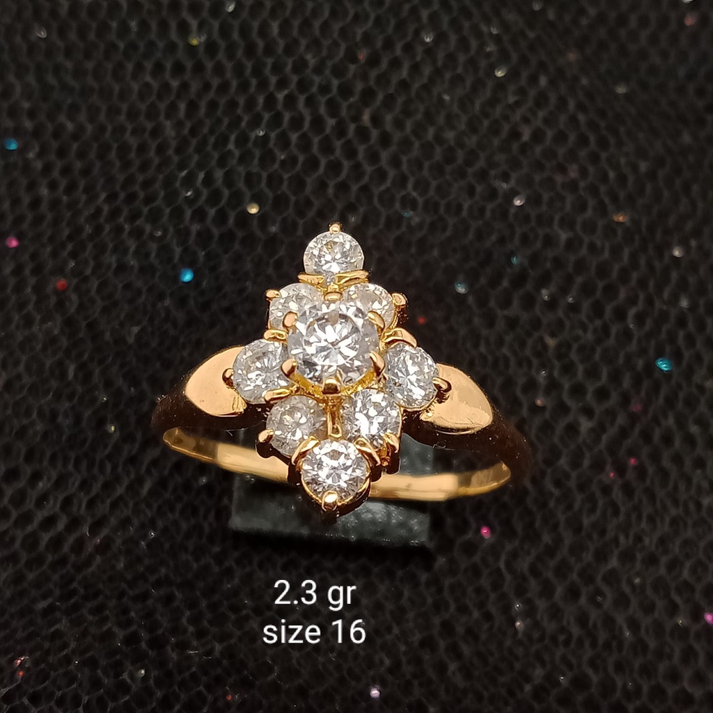 Cincin emas 17K - 2.3 gr kadar 750 - 3935