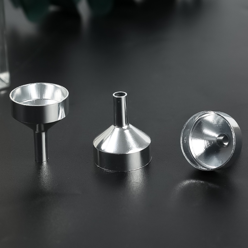 5pcs Corong Mini Bahan Aluminum Untuk Dapur