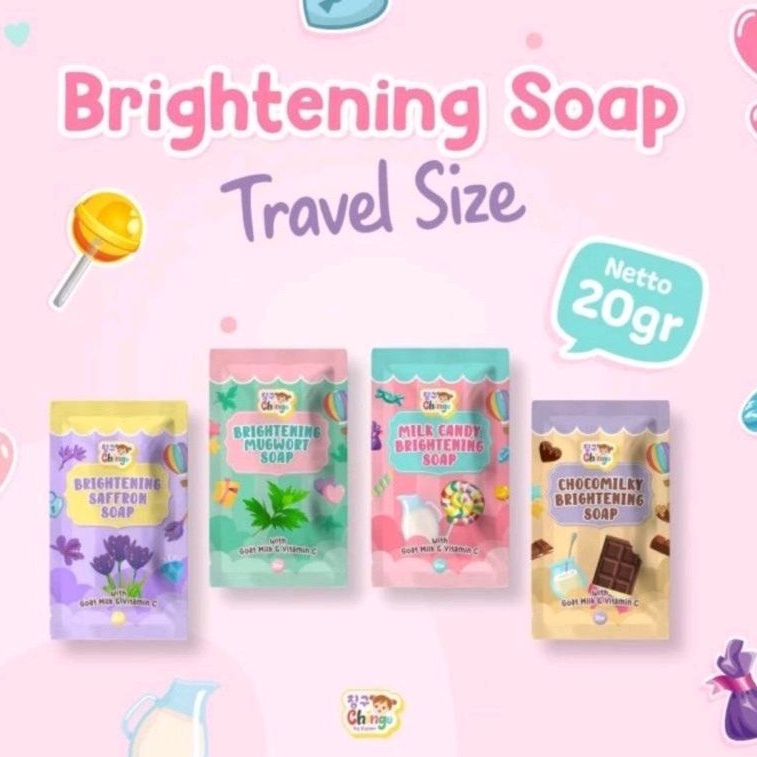 CHINGU BRIGHTENING SOAP SABUN PENCERAH KULIT WAJAH DAN BADAN