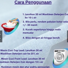 DETERJEN CAIR MAXKLEEN