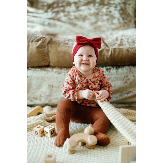BOHOPANNA YVONNE BODYSUIT/ CAROL BODYSUIT / Bodysuit bohopanna/ romper lengan panjang anak perempuan/ ruffle bodysuit