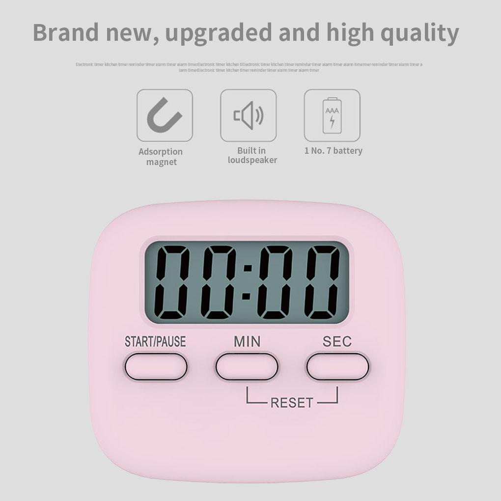 Timer Masak Dapur LCD Display Baking Digital Device Timer Waktu Nyaring