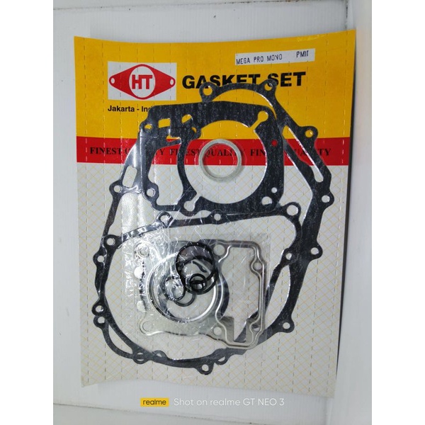 Megapro New 2010 Mono Gasket Pak Mesin Fullset Full set Megapro New 2010 Mono