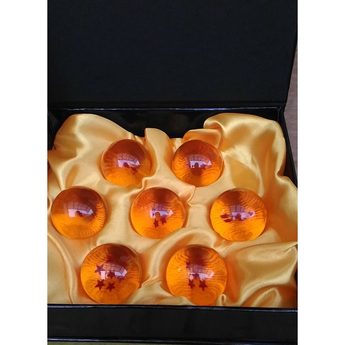 Figure Bola Naga Dragon Ball set 7 Bola kristal Dragonball