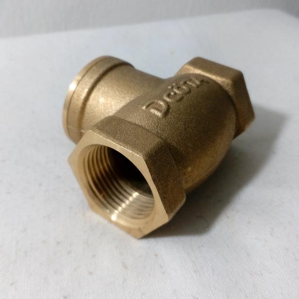 Check Valve 1/2" inch Kuningan Tabok Klep Swing 1/2" in Dcota Original
