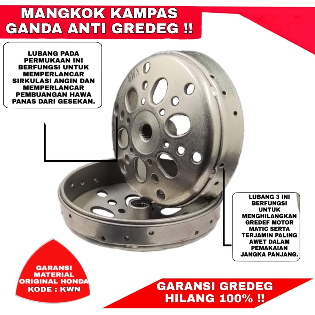 MANGKOK KAMPAS GANDA VARIO 150 | MANGKOK KAMPAS GANDA VARIO 125 | MANGKOK KAMPAS GANDA PCX 150 PCX 1