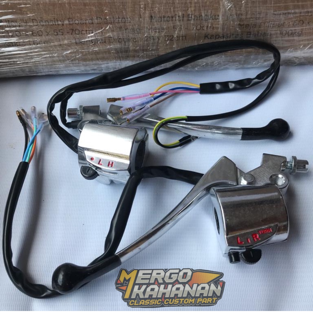 Holder CB CB100 125 S90 CB125 Model Ori Original Set kanan Kiri