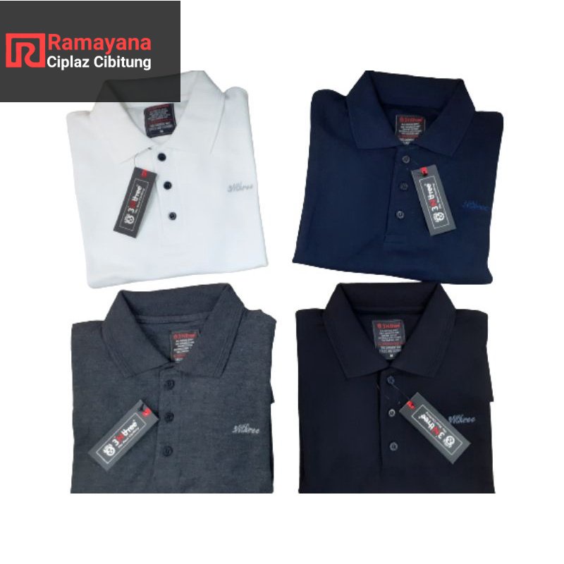 KAOS WANGKY PRIA 3'N THREE/RAMAYANA CIBITUNG