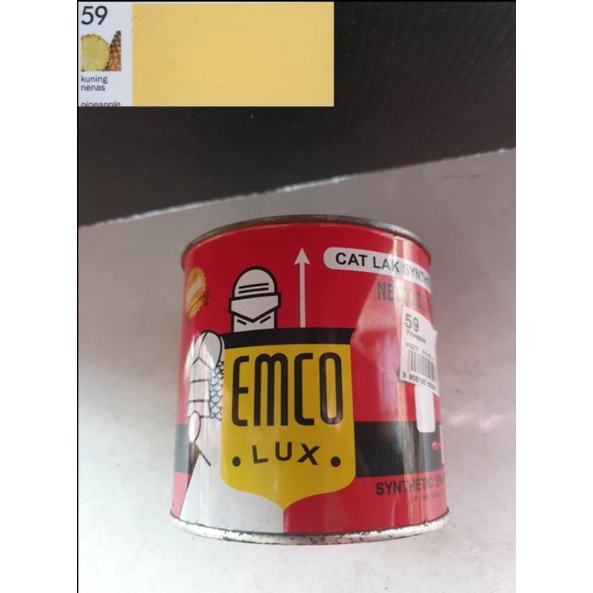 Cat emco no 59 warna kuning nenas ½ kg