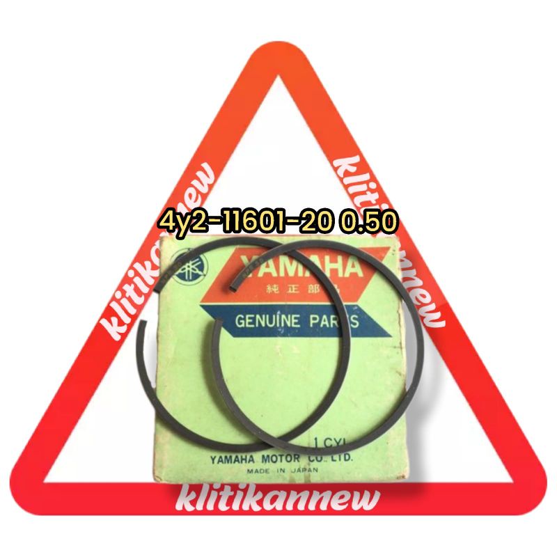 Ring Piston ring Seher RXK RX King rx135 oversize OS 50 Ori Japan