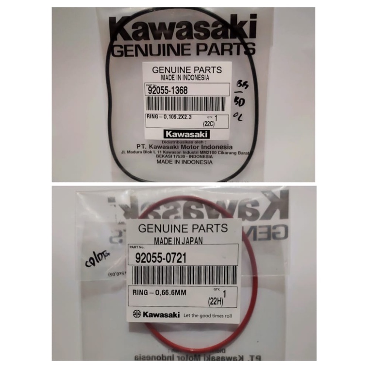 O ring Oring Head Blok Head Seal Kawasaki Ninja R RR S Original O ring 8mm