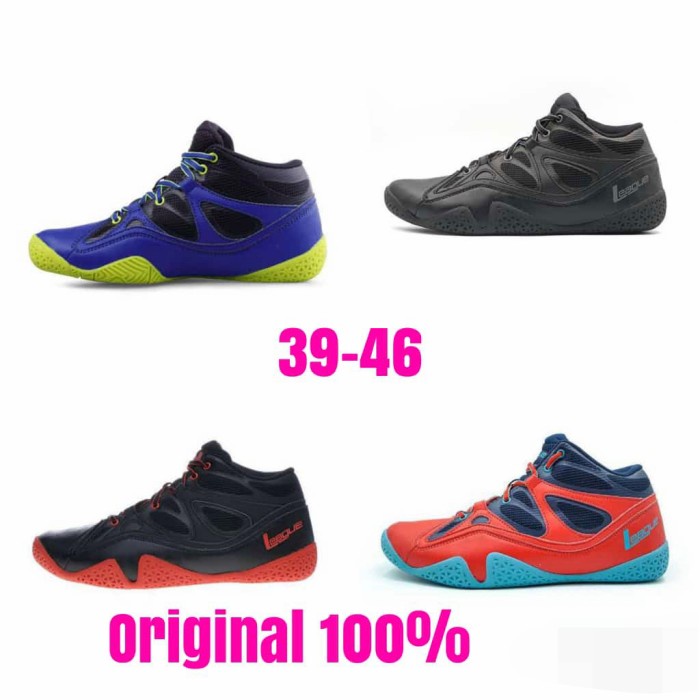 Sepatu League Basket Pria Ballistic Basketball Shoes Cowo Ori Promo