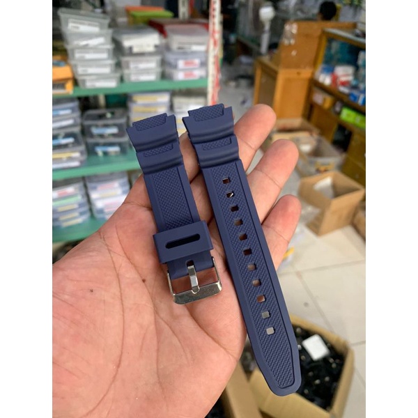 Strap tali jam Tangan Casio Ae1000 dongker 18mm