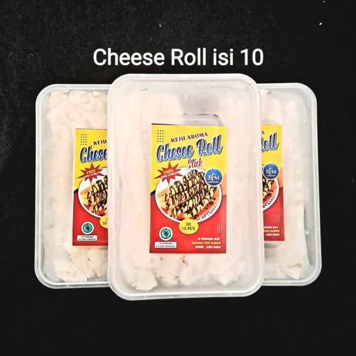 

T0P KEJU AROMA ISI 10 CHEESE ROLL NICE