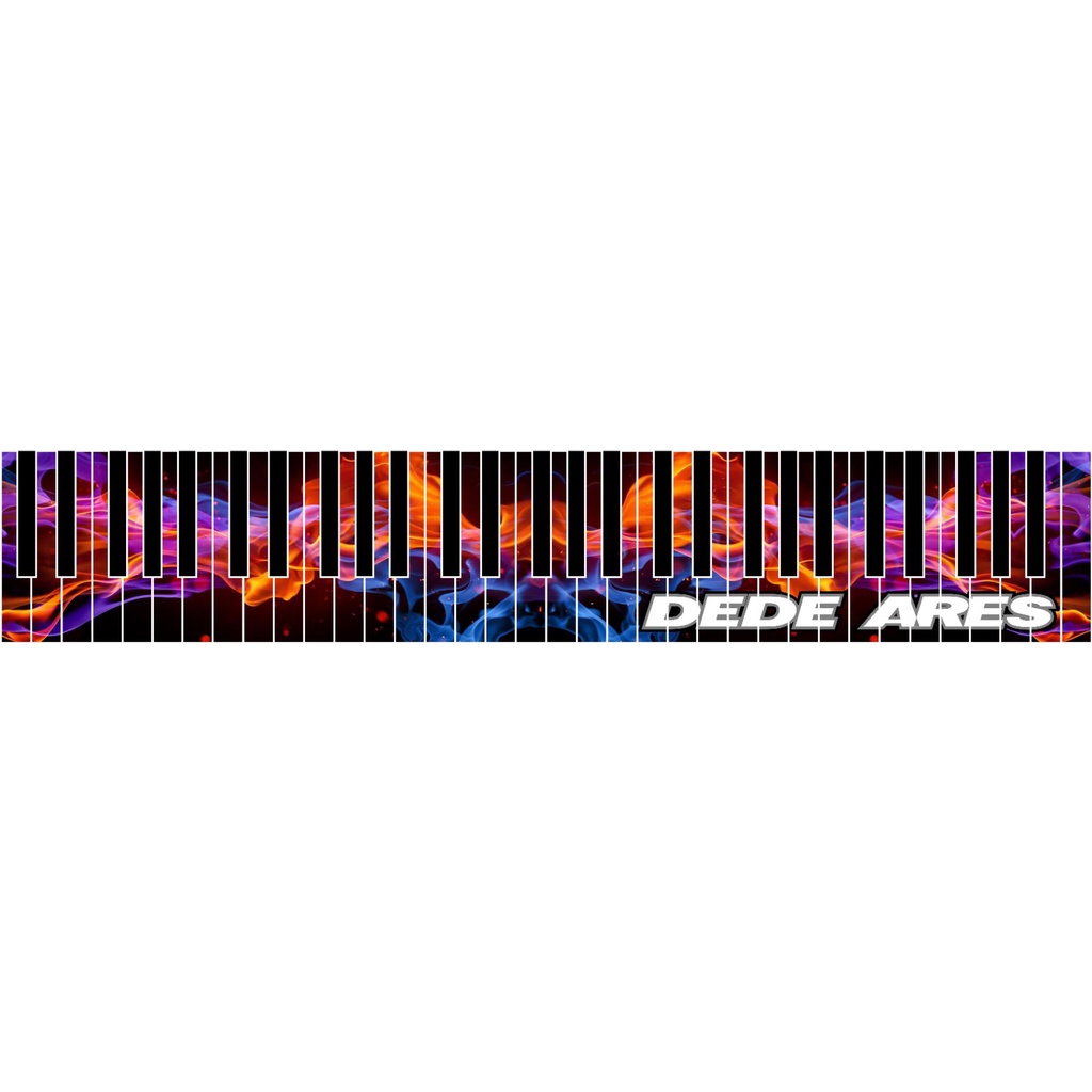 sticker pelindung tuts keyboard musik all type 61 key