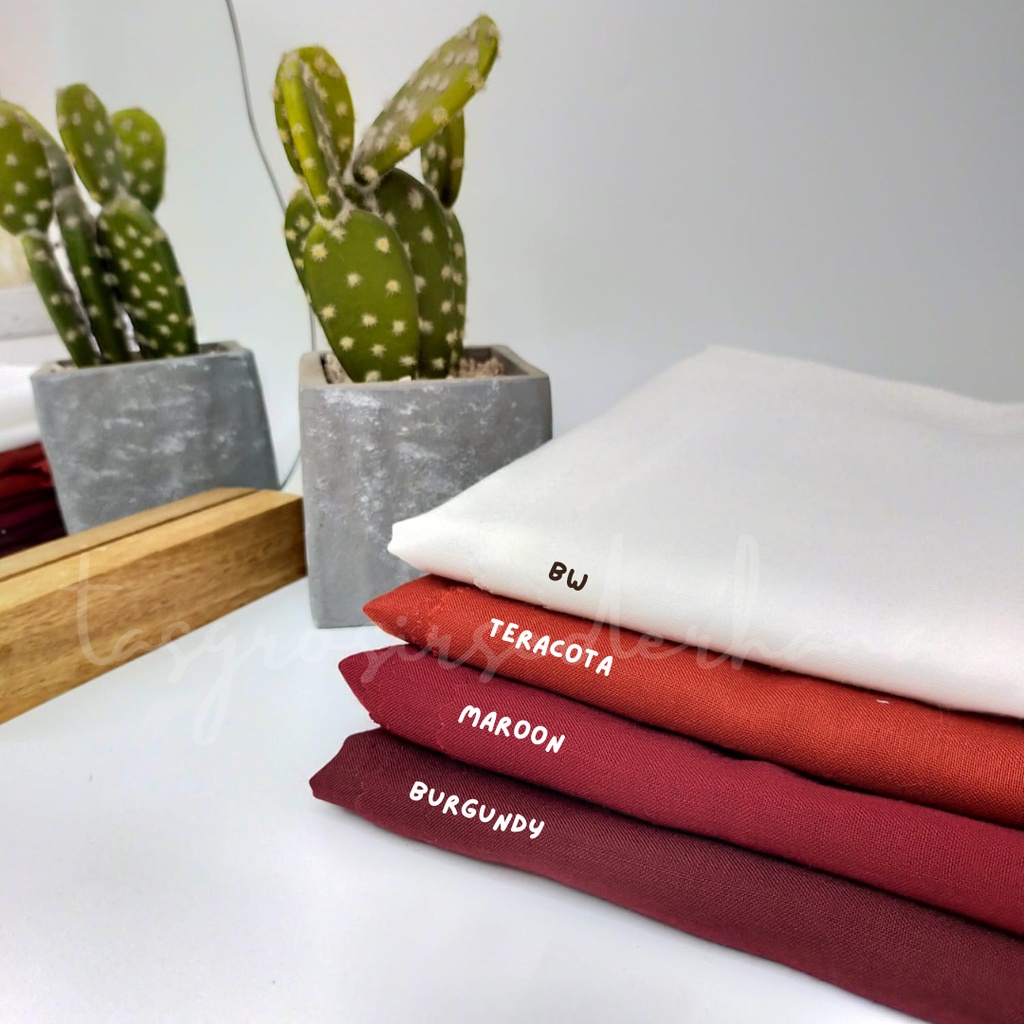 PAKET USAHA 100 RIBU DAPAT 6 Hijab Paris Voal Premium Segi Empat Murah Bisa COD / Basic Polos Lasercut
