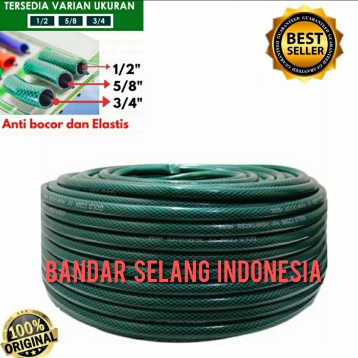 Termurah Selang Air 3/4" Inch Goldcoin 2 Mm Anti Lumut Harga Per 15 Meter