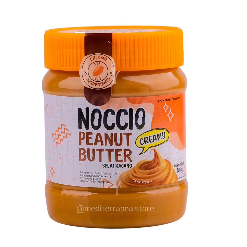 

Noccio Peanut Butter Cream 340gr