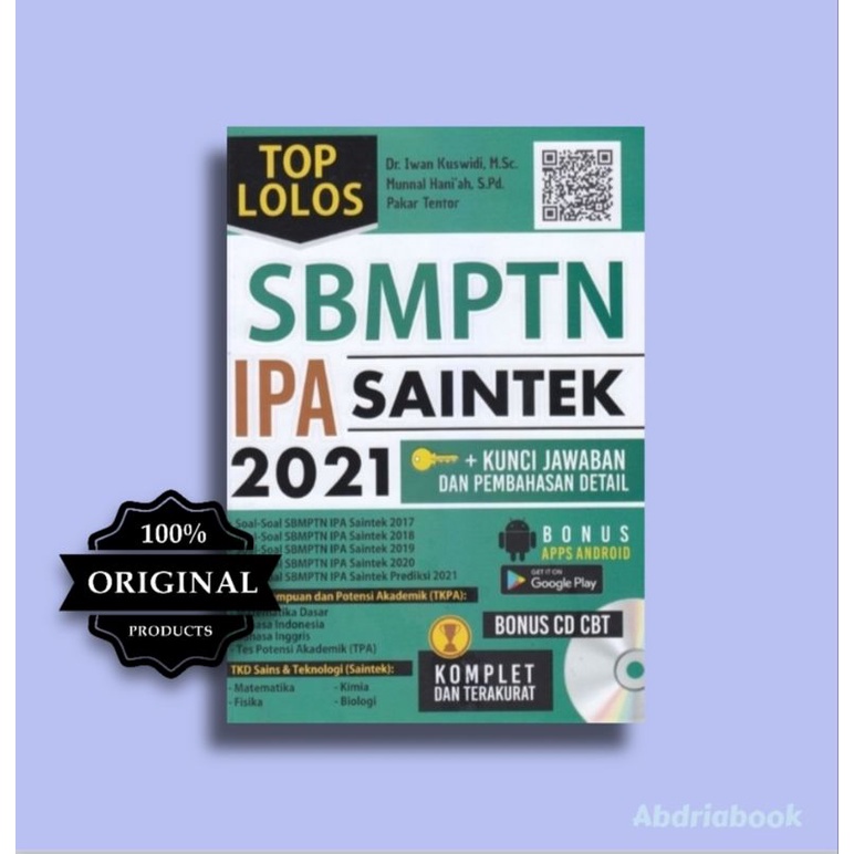 Buku Top Lolos SBMPTN IPA SAINTEK 2021