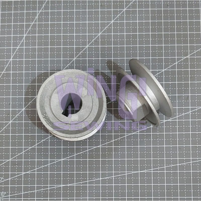 Poli 50mm Pulley Poly Dinamo Mesin Jahit Obras dan Industri Jarum 1
