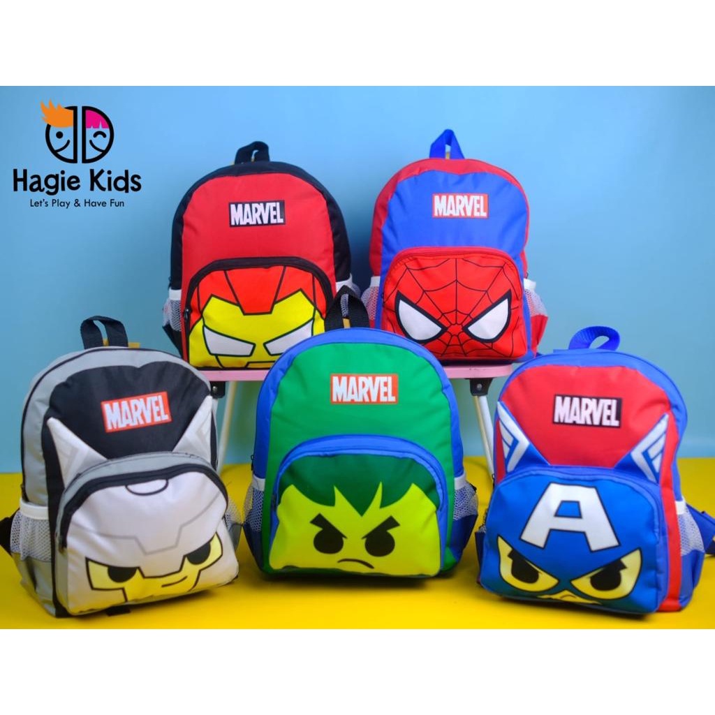 TAS anak motiv marvel by hagiekids