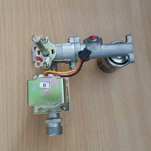 Kaki Gas Inlet Deep fryer oven steamer gas water heater DC3V Selenoid