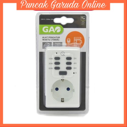Gao Stop Kontak Timer Manual