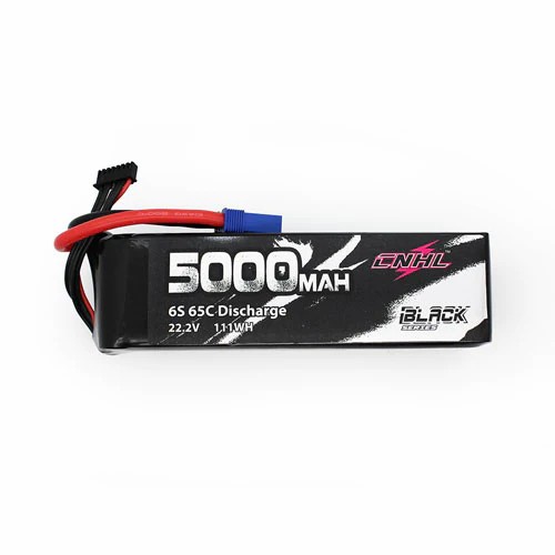 CNHL Black Series 5000mAh 22.2V 6S 65C Lipo Battery