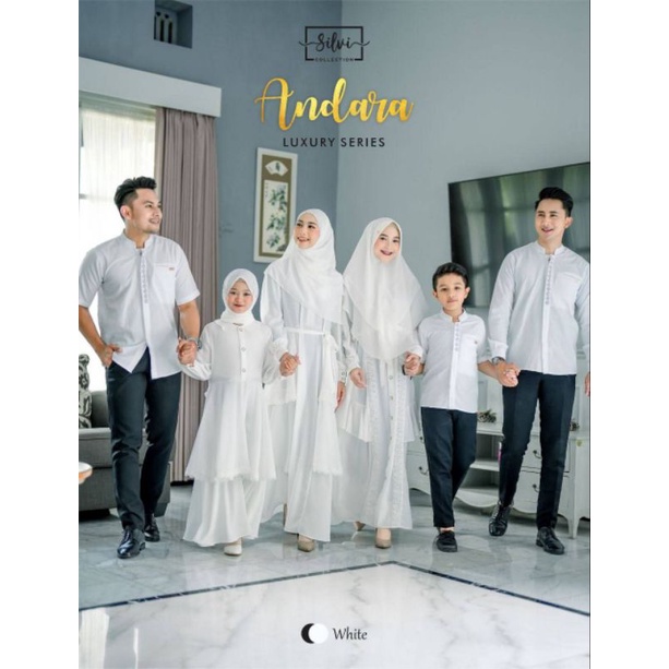 RIHAIA | Sarimbit Keluarga 2023 Andara Luxury Series by Silvi Collection