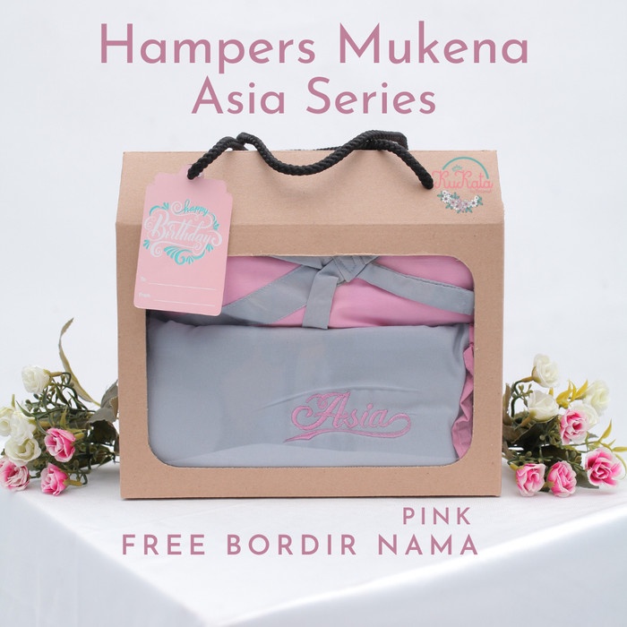 

(COD) HAMPERS GIFT KADO HADIAH ANAK DEWASA PEREMPUAN MUKENA ASIA - Pink, S (1-3tahun)