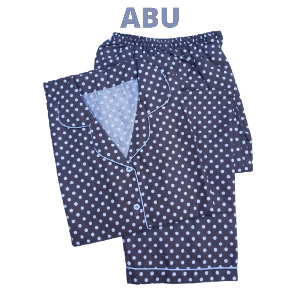 CIAHAW-PIYAMA CP WANITA POLKADOT/BAJU TIDUR PIYAMA WANITA