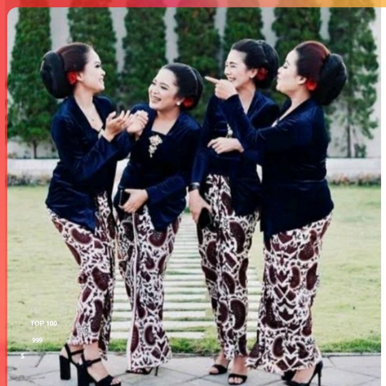 KEBAYA BLUDRU KUTUBARU / PAKET KEBAYA+BROS SUSUN 3 / BAJU DOMAS Kebaya Bludru