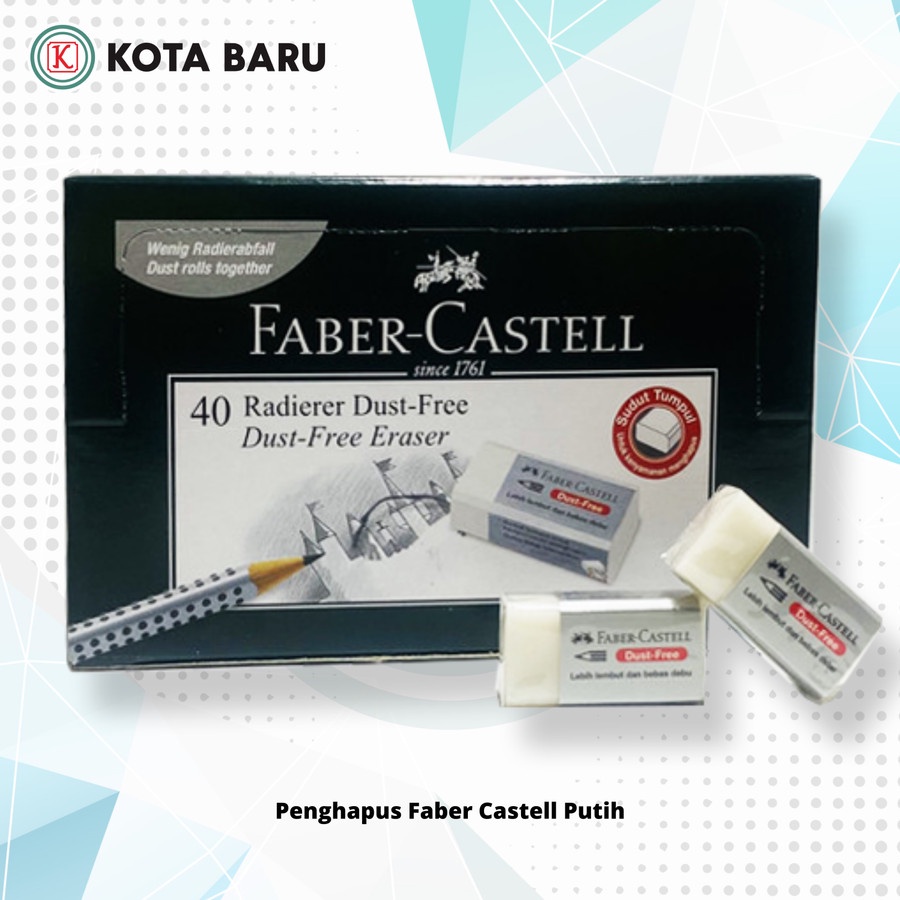 

Penghapus Faber Castell Putih