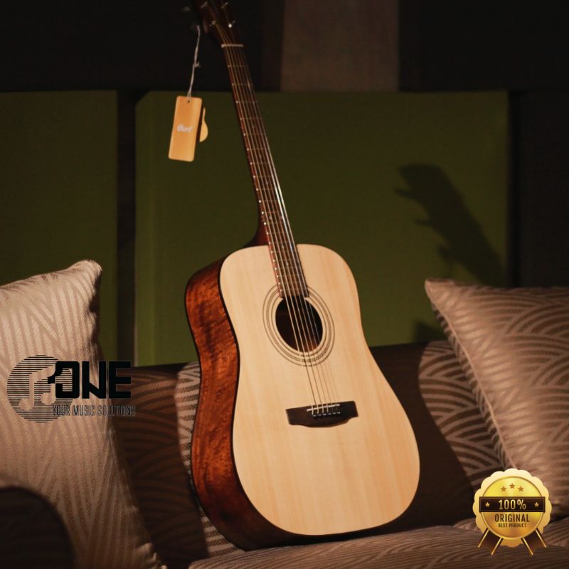 Cort Earth Pack OP Acoustic Guitar Gitar Akustik Solid Top
