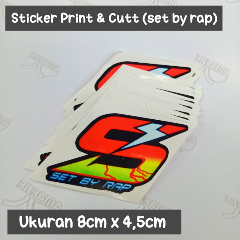 sticker printing SET BY RAP