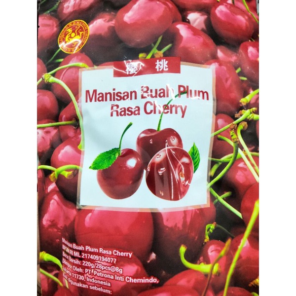 

Manisan buah plum rasa Cherry