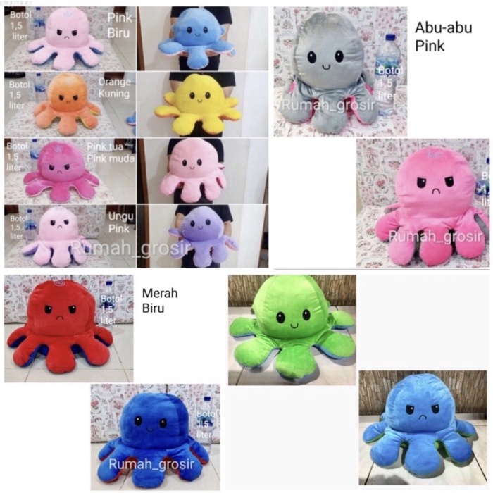 Thedoll Boneka Gurita Octopus Jumbo Viral Tiktok