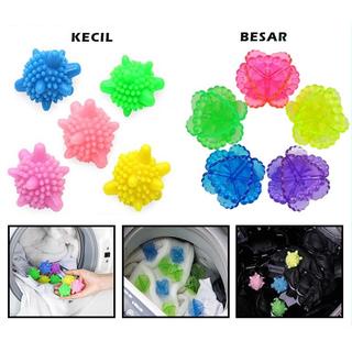 Magic Laundry Ball Silicone Anti Winding Clothes yWash Bola Laundry / Bola Karet Pembersih Cucian / Karet Pembersih Baju Mesin Cuci Pengering [MF]