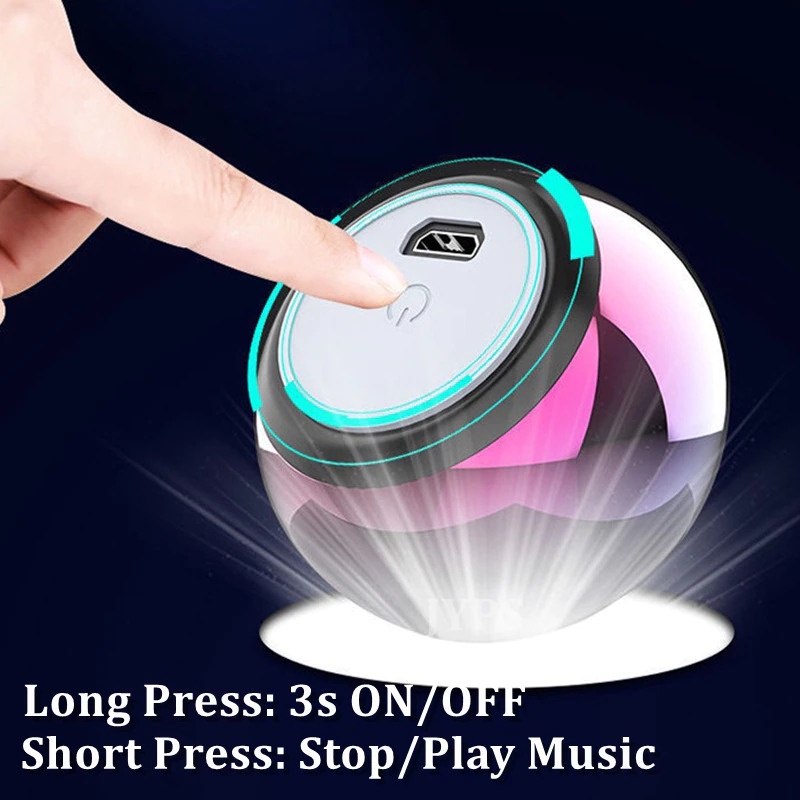 QearFun Mini Portable Bluetooth Speaker Wireless HiFi - Q107 - Blue