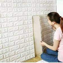 Wallpaper Dinding Foam 3D Motif BATU BATA