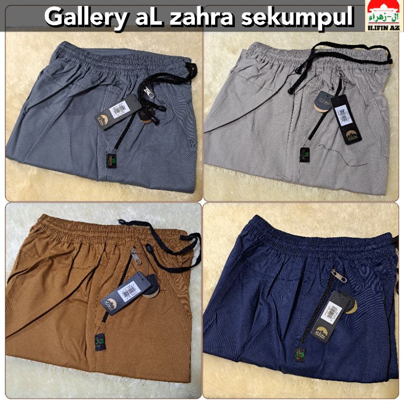 AL ZAHRA CELANA KATOK 7/8 KAIN DRILL WARNA