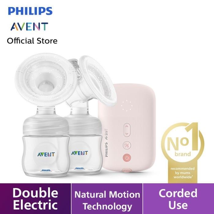 Avent Double Electric Breast Pump Natural Motion Technology/ Pompa Asi