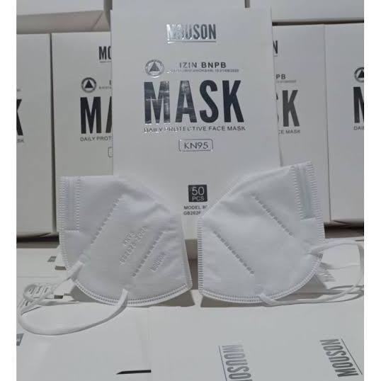 KN95 MASKER DISPOSABLE MASK KN 95 ISI 100PCS KAWAT LUAR t-ucrit-balabala Diminati Banget