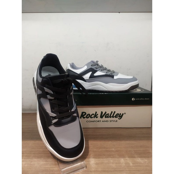 sepatu sneaker laki-laki dewasa rock valley ORI terbaru