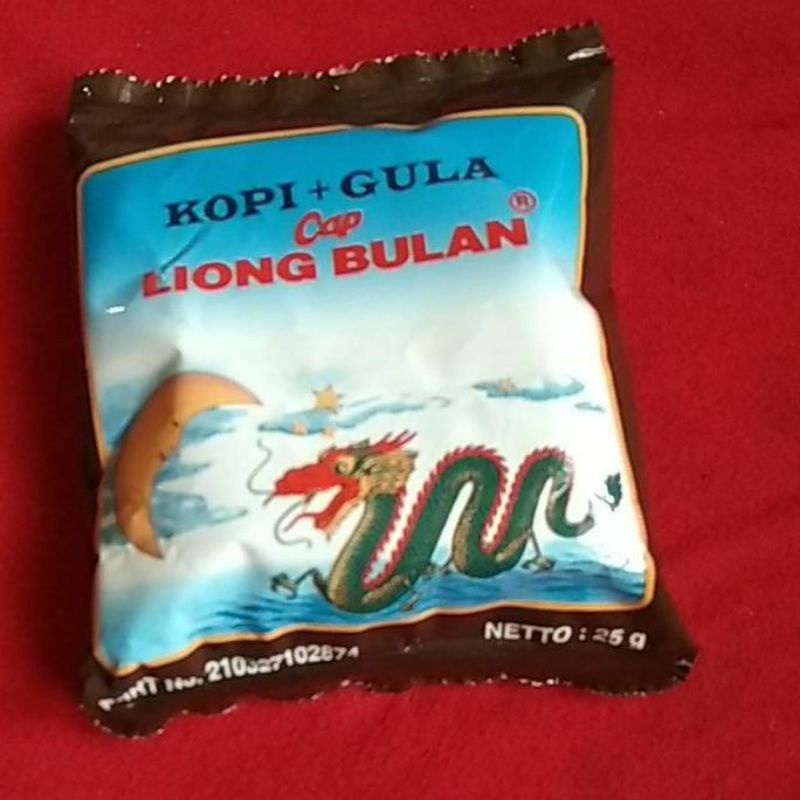 

kopi liong bulan + gula isi 1