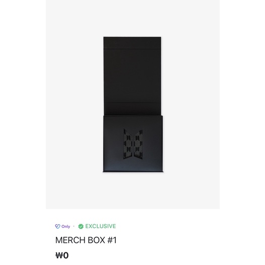 WTB merch box 1 bts blanket