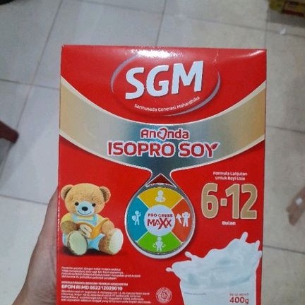 SGM Ananda Advance SOYA susu bayi 6-12 bulan 400gr